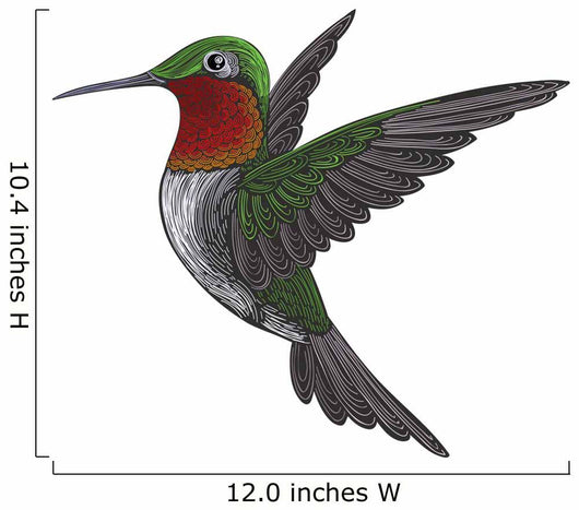 Ruby-Throated Hummingbird Wall Mural