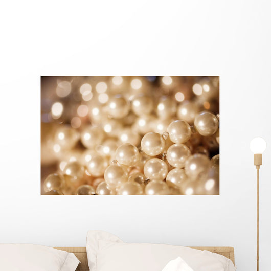 Pearl necklaces Wall Mural