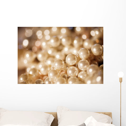 Pearl necklaces Wall Mural