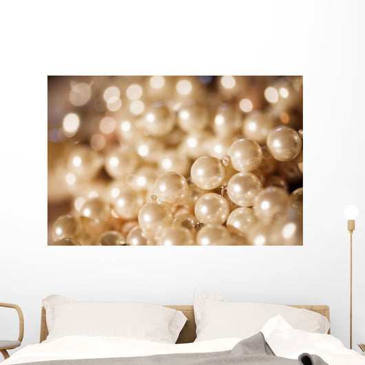 Pearl necklaces Wall Mural