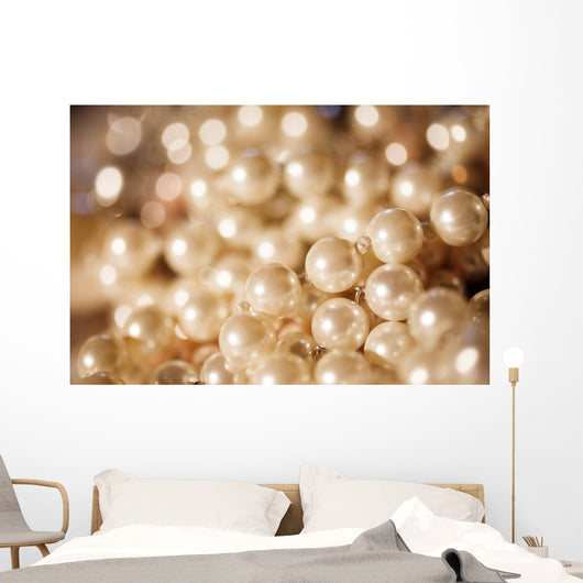 Pearl necklaces Wall Mural