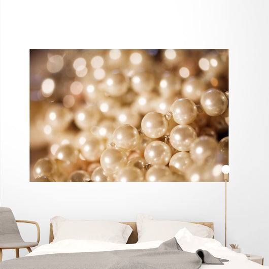 Pearl necklaces Wall Mural