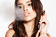 Woman Smoking E-cigarette