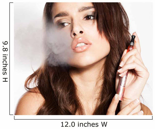 Woman Smoking E-cigarette