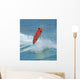 Surf Board Wipeout Wall Mural