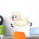 Cute Sheep Jumping