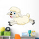 Cute Sheep Jumping