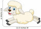 Cute Sheep Jumping