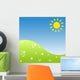 Himmel Sonne Und Gr Wall Mural