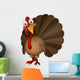 Toon Thanksgiving Turkey Wall Decal