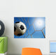 Soccer Stadium Blue Sky Wall Mural
