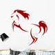 Stylized Rearing Horse Wall Mural