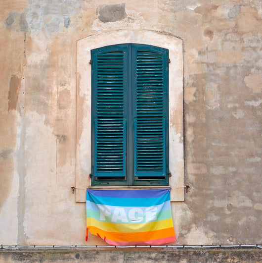Peace Flag Wall Mural