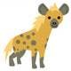 Hyena Wall Decal