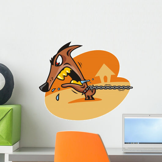 Bad dog Wall Decal
