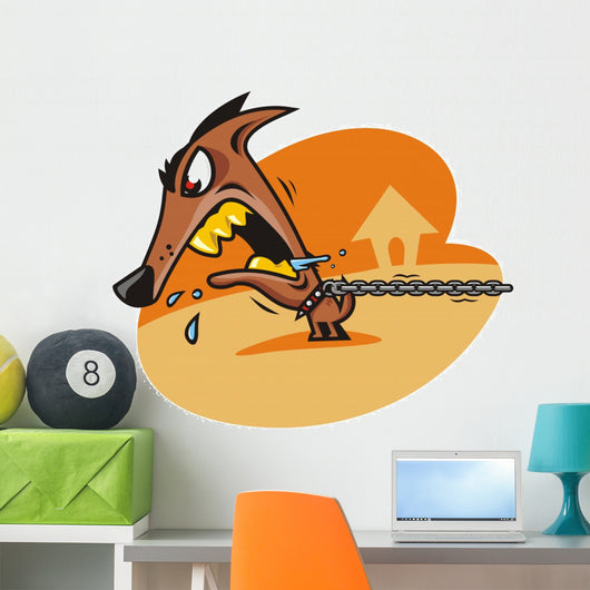 Bad dog Wall Decal
