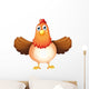 A fat mother hen Wall Decal