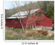 Red Barn Wall Mural