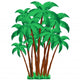 Palm Trees Group-clump Palme