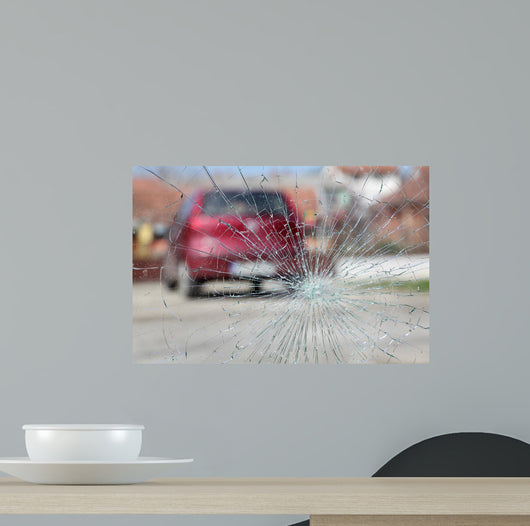 Broken Windshield Car Accident