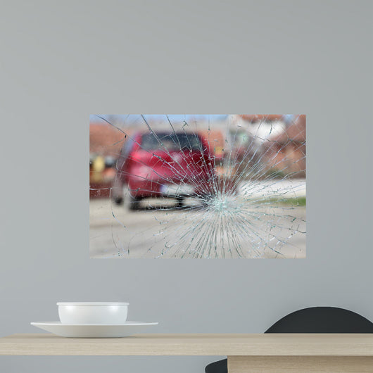Broken Windshield Car Accident
