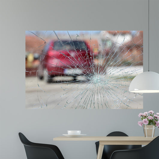 Broken Windshield Car Accident