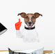 dog idea Wall Decal