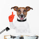 dog idea Wall Decal