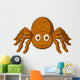 Cute tarantula spider cartoon Wall Decal