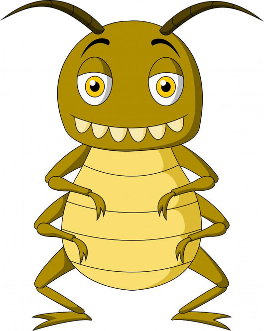 Inssect cartoon Wall Decal
