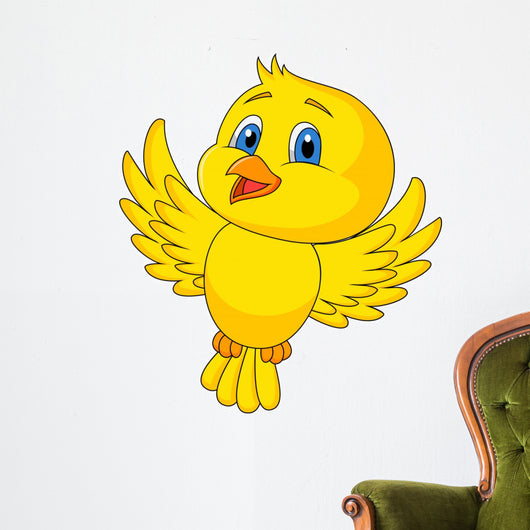 Cute bird flying Wall Decal