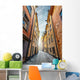 Colorful Alley with Cobblestone