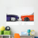 chevrolet sting ray & camaro z28 Wall Decal