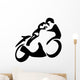 motorcyclist Wall Decal