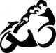 motorcyclist Wall Decal