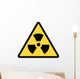 Radioactive sign Wall Decal