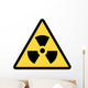 Radioactive sign Wall Decal