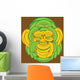 Monkey Face Made up Wall Mural