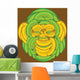 Monkey Face Made up Wall Mural