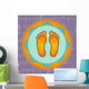 Lotus Feet Wall Mural