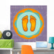 Lotus Feet Wall Mural