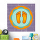Lotus Feet Wall Mural