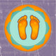 Lotus Feet Wall Mural