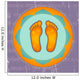 Lotus Feet Wall Mural