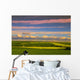 Red Sky Countryside Wall Mural