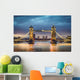 Tower Bridge Sunset Wall Decal