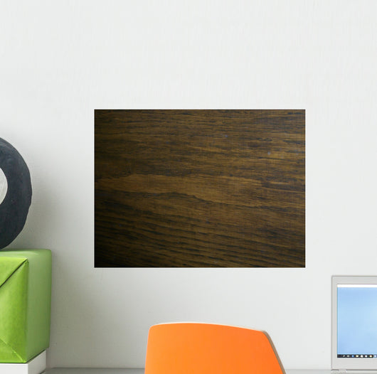 Dark Oak Woodgrain Wall Mural