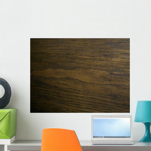 Dark Oak Woodgrain Wall Mural