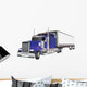 Blue Truck Hauling Refrigerated