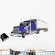 Blue Truck Hauling Refrigerated